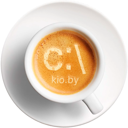 Ваш кофе ;) IT аутсорсинг в Минске — kio.by — logo
